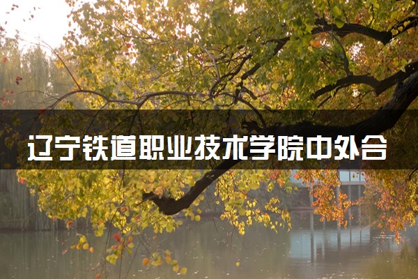 辽宁铁道职业技术学院中外合办分数线（2025参考）