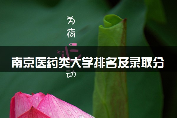 南京医药类大学排名及录取分数线（2025年参考）