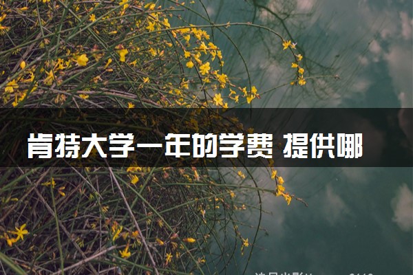 肯特大学一年的学费 提供哪些奖学金