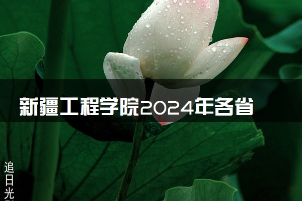 新疆工程学院2024年各省录取分数线 多少分能考上