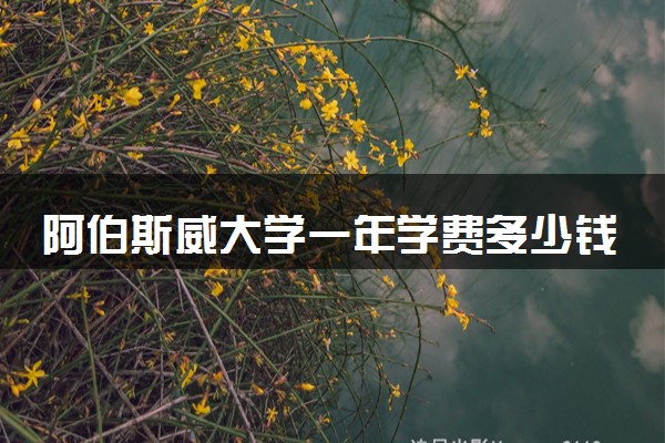 阿伯斯威大学一年学费多少钱 读完有用吗