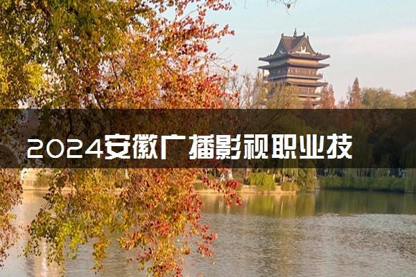 2024安徽广播影视职业技术学院各省录取分数线是多少 最低分及位次