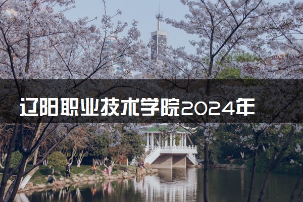 辽阳职业技术学院2024年各省录取分数线 多少分能考上