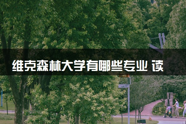 维克森林大学有哪些专业 读完好找工作吗