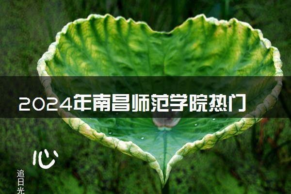 2024年南昌师范学院热门专业全国排名 有哪些专业比较好