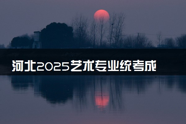 河北2025艺术专业统考成绩查询时间公布 几月几号查分