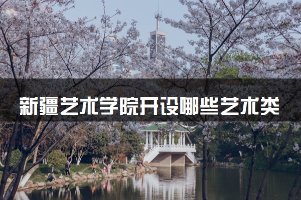 新疆艺术学院开设哪些艺术类专业 什么专业前景好