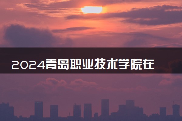 2024青岛职业技术学院在浙江录取分数线 各专业分数及位次