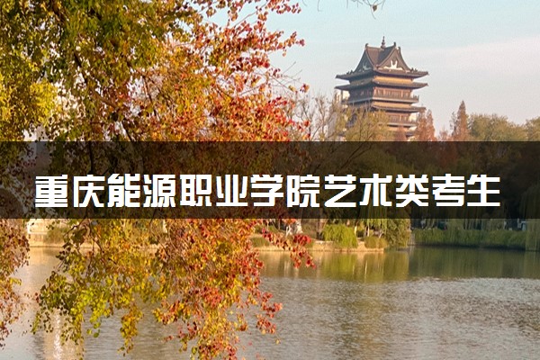 重庆能源职业学院艺术类考生录取规则是怎样的 有哪些要求
