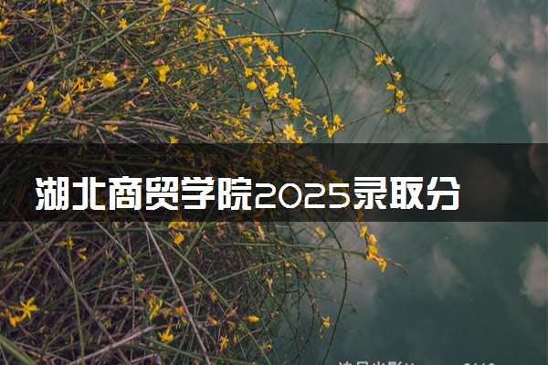 湖北商贸学院2025录取分数线整理 最低多少分可以考上