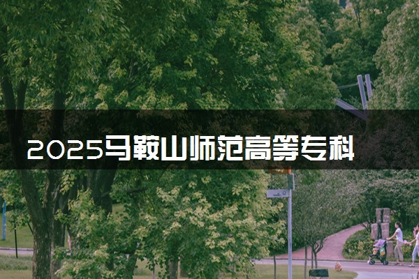 2025马鞍山师范高等专科学校录取分数线是多少 各省最低分数线汇总