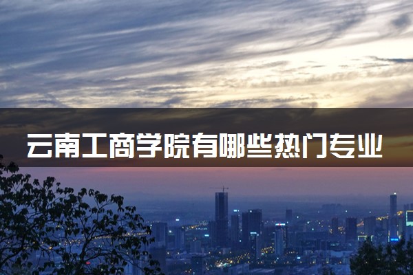 云南工商学院有哪些热门专业 推荐的王牌专业