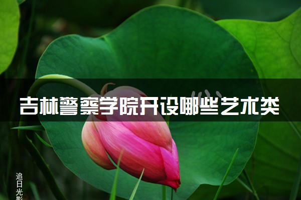 吉林警察学院开设哪些艺术类专业 什么专业前景好