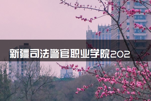 新疆司法警官职业学院2025录取分数线整理 最低多少分可以考上