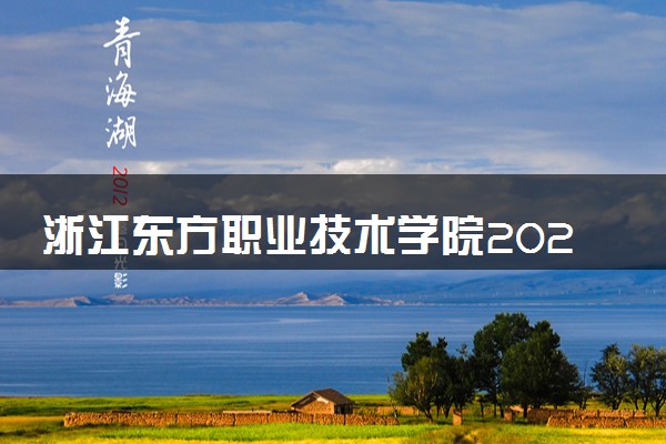 浙江东方职业技术学院2025录取分数线整理 最低多少分可以考上