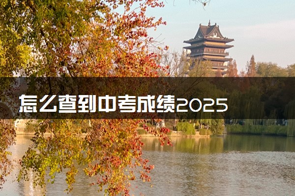 怎么查到中考成绩2025 查询注意事项有哪些