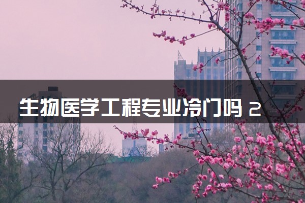 生物医学工程专业冷门吗 2025好就业吗