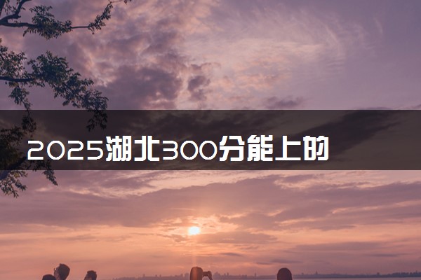 2025湖北300分能上的大学有哪些 可以报考院校名单