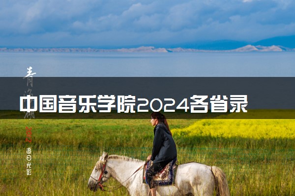 中国音乐学院2024各省录取分数线及最低位次是多少
