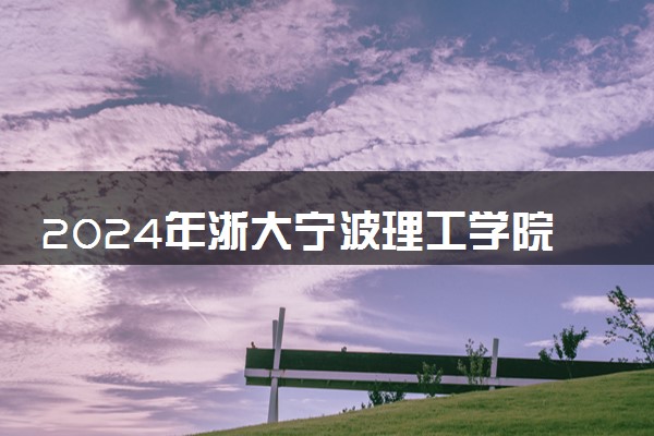 2024年浙大宁波理工学院热门专业全国排名 有哪些专业比较好