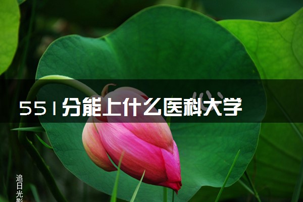551分能上什么医科大学 可报考院校推荐