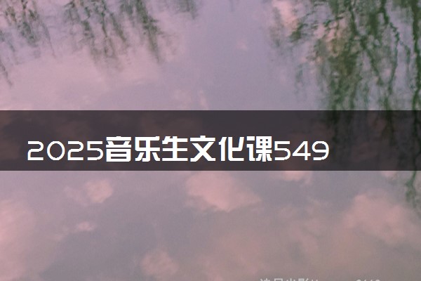 2025音乐生文化课549分能上新疆大学吗