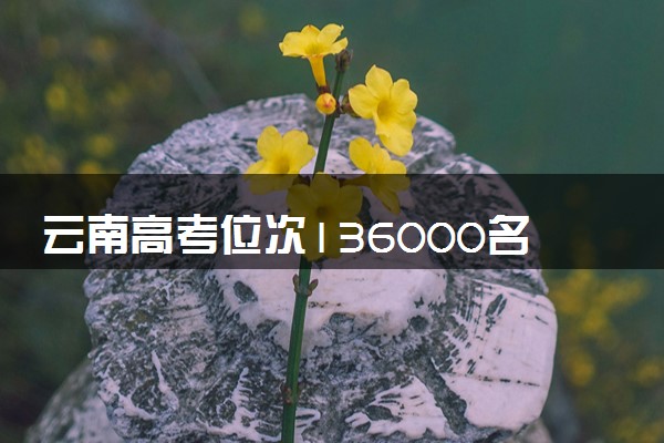 云南高考位次136000名左右报什么大学好（2025年参考）