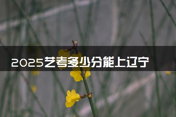 2025艺考多少分能上辽宁理工学院 最低分数线是多少