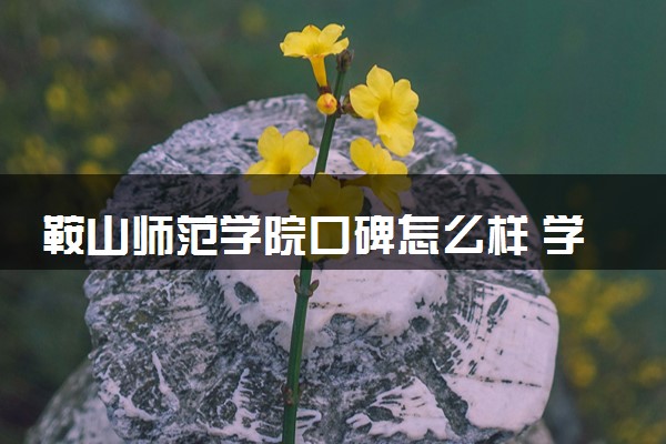 鞍山师范学院口碑怎么样 学校好不好