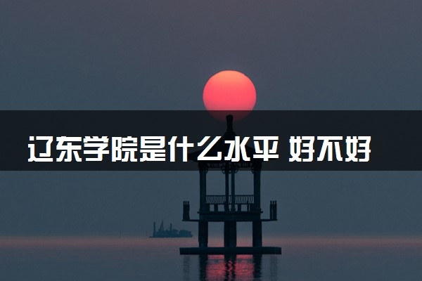 辽东学院是什么水平 好不好考
