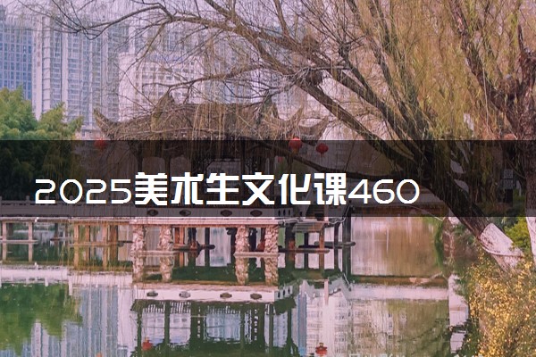 2025美术生文化课460分能上保定学院吗