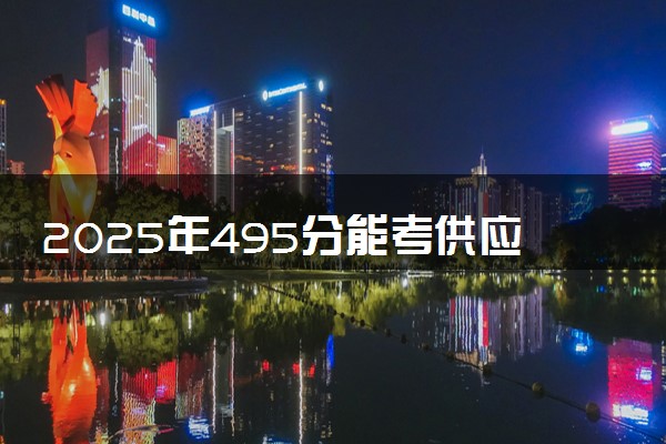 2025年495分能考供应链管理专业吗 495分供应链管理专业大学推荐