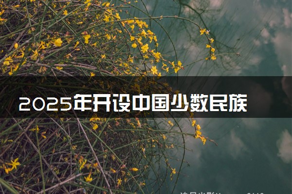 2025年开设中国少数民族语言文学专业大学排名及评级 高校排行榜