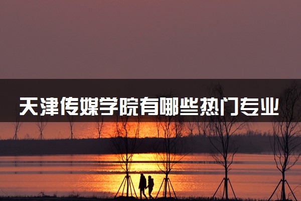 天津传媒学院有哪些热门专业 推荐的王牌专业