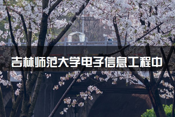 吉林师范大学电子信息工程中外合作办学咋样 毕业后如何就业