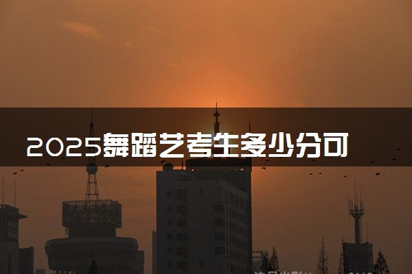 2025舞蹈艺考生多少分可以报湖南外国语职业学院