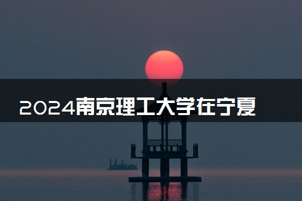 2024南京理工大学在宁夏录取分数线 各专业分数及位次