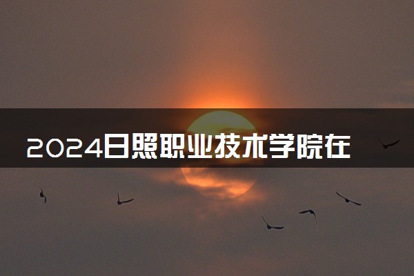 2024日照职业技术学院在重庆录取分数线 各专业分数及位次
