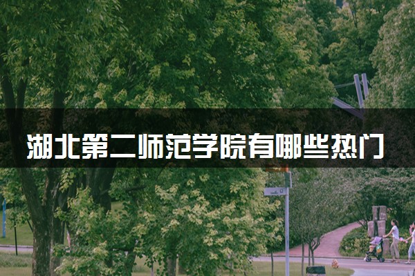 湖北第二师范学院有哪些热门专业 推荐的王牌专业