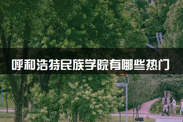 呼和浩特民族学院有哪些热门专业 推荐的王牌专业