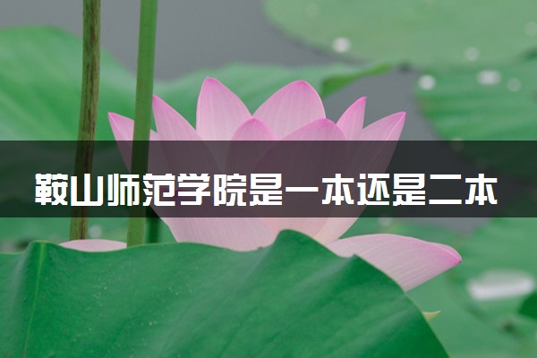 鞍山师范学院是一本还是二本 算好大学吗