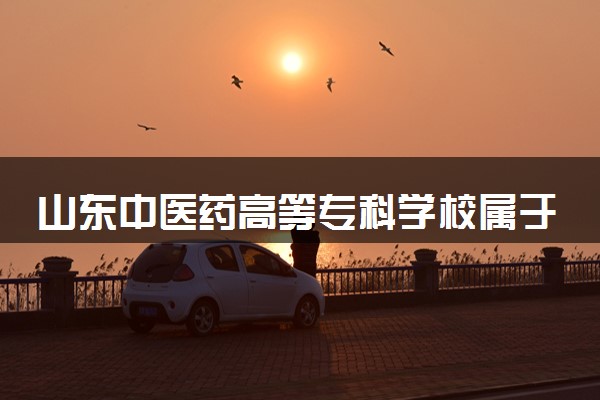 山东中医药高等专科学校属于什么档次 学校好不好