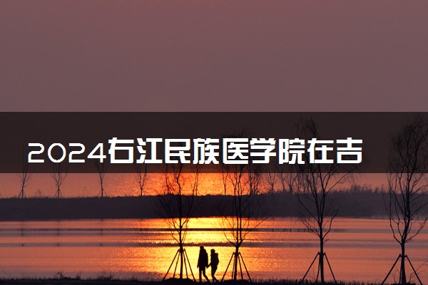 2024右江民族医学院在吉林录取分数线 各专业分数及位次