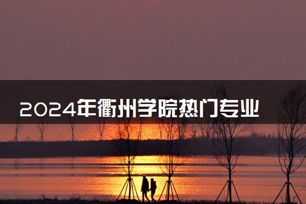 2024年衢州学院热门专业全国排名 有哪些专业比较好