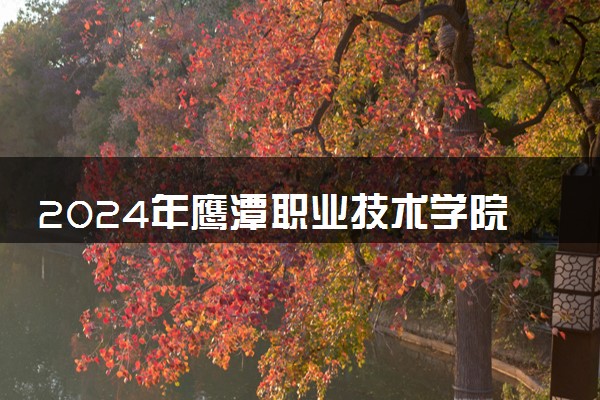 2024年鹰潭职业技术学院录取分数线是多少 各省最低分数线及位次