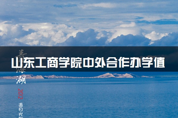 山东工商学院中外合作办学值得报考吗 就业率如何