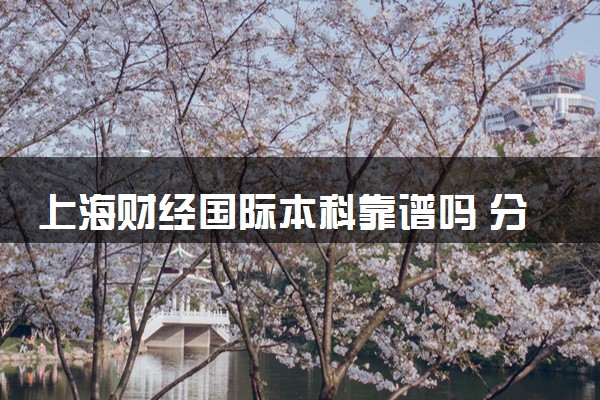 上海财经国际本科靠谱吗 分数线是多少