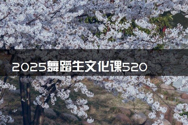 2025舞蹈生文化课520分能上西藏大学吗
