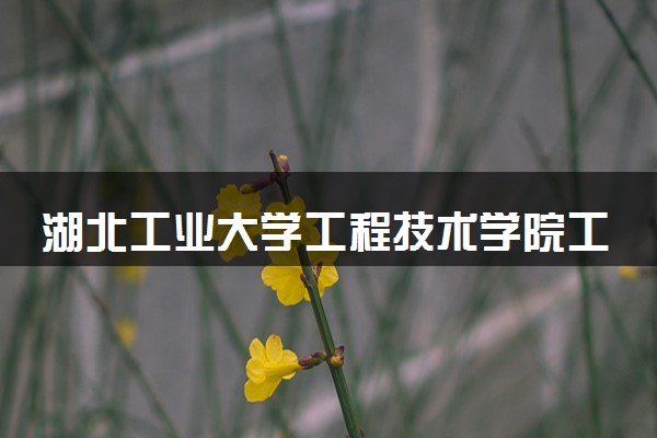 湖北工业大学工程技术学院工程管理专业怎么样 录取分数线多少