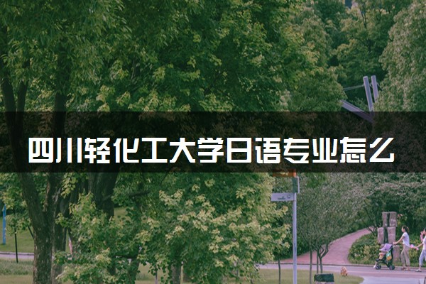 四川轻化工大学日语专业怎么样 录取分数线多少